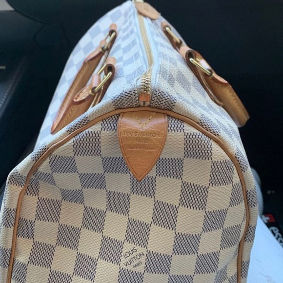 Louis Vuitton Damier Azur Speedy - Picture 5 of 7